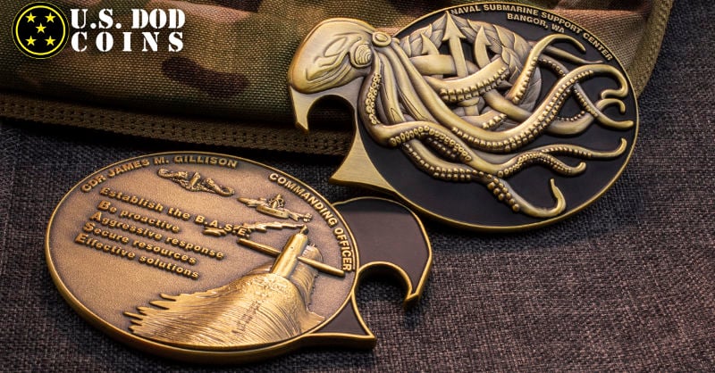 U.S. DOD Coins Make Custom Challenge Coins and Awards for Military